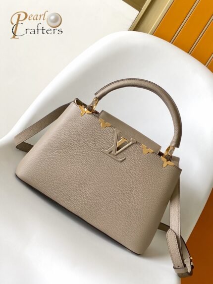 Louis Vuitton 10A Handbag Shoulder Bag Top Mirror Quality Version Capucines M54664
