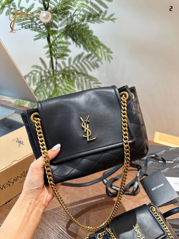 YSL Saint Laurent Mini Nolita Tote Bag Shoulder Bag Handbag - Image 4
