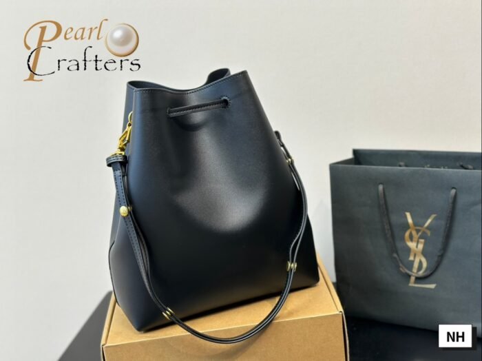 YSL Saint Laurent Bucket Shoulder Bag Crossbody Bag - Image 5