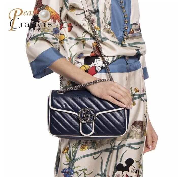 ⁦Gucci GG Marmont Mini&Small Shoulder Bag⁩ - الصورة ⁦3⁩