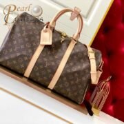 ⁦Louis Vuitton LV KEEPALL Duffle Bag M41418⁩ - الصورة ⁦5⁩