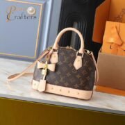 ⁦Louis Vuitton LV Takashi Murakami Alma Shell Bag Crossbody Handbag  M13078⁩ - الصورة ⁦5⁩