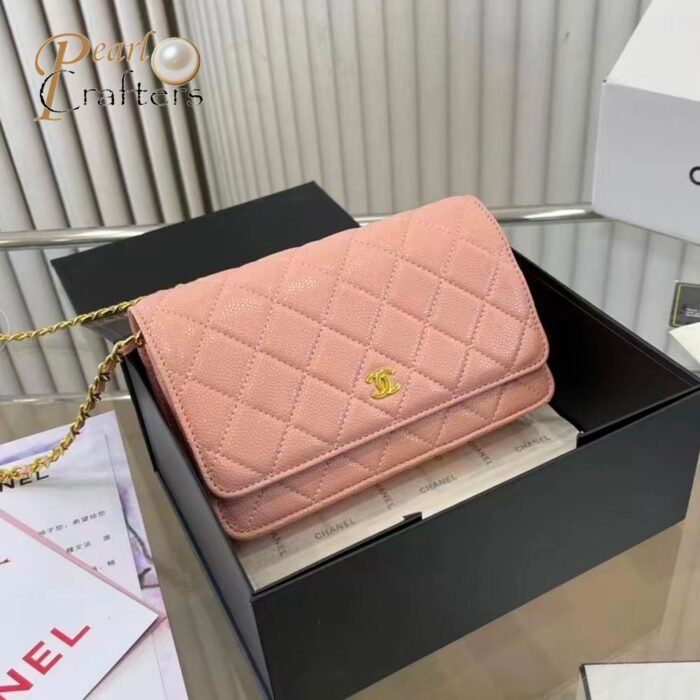 ⁦Chanel  WOC Quilted Caviar Shoulder Bag⁩ - الصورة ⁦5⁩
