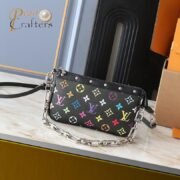 Louis Vuitton LV Takashi Murakami Pochette Accessories Mahjong Bag Shoulder Bag M13440 - Image 6