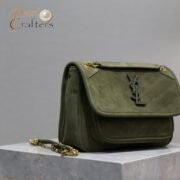Saint Laurent YSL Tan Suede Medium Niki Shoulder Bag 10A quality 533037 - Image 12
