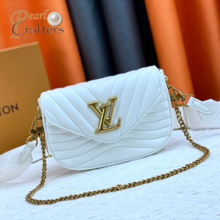 Louis Vuitton LV NEW WAVE Multi Pochette Shoulder Bag Strap Handbag