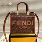 ⁦FENDI Sunshine Hot Stamping Bags Small Bag⁩ - الصورة ⁦5⁩