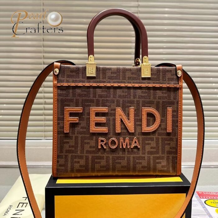 ⁦FENDI Sunshine Hot Stamping Bags Small Bag⁩ - الصورة ⁦5⁩