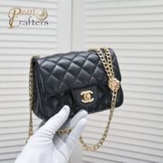 ⁦Chanel 23S Camellia Flower Adjustable Buckle Shoulder Bag Handbag⁩ - الصورة ⁦5⁩