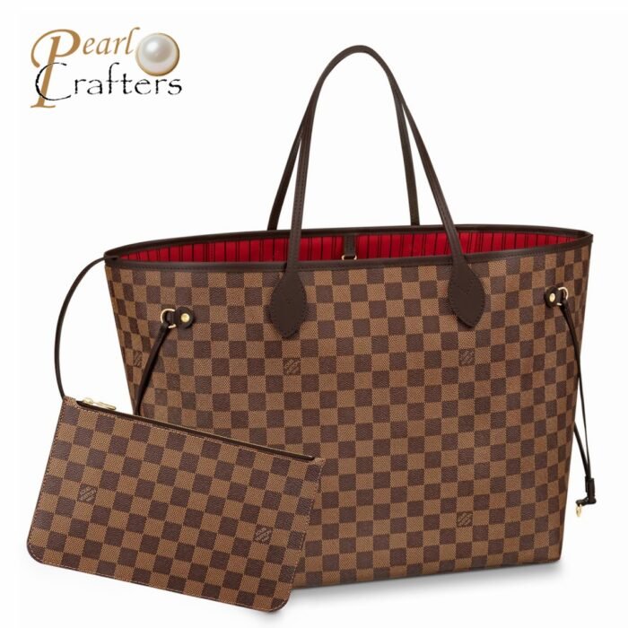 Louis Vuitton LV Neverfull Monogram Damier MM N41357 Tote Bag Handbag 10A quality - Image 1
