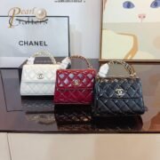 Chanel WOC handle Kelly small waist bag 15cm