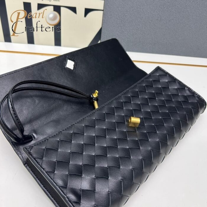 Bottega Veneta BV Clutch Intrecciat Braided Leather Clutch Bag Clutch Bag - Image 11
