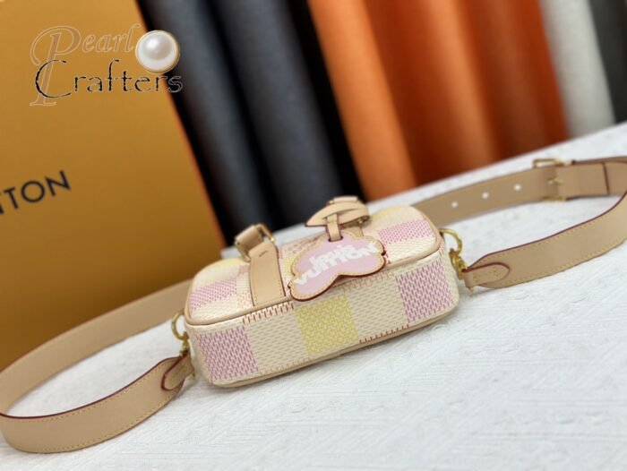 ⁦Louis Vuitton Nano Porte Documents Voyage N40643 M82770 Shoulder Bag Handbag⁩ - الصورة ⁦5⁩
