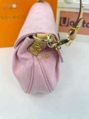 ⁦Louis Vuitton LV Monogram Denim Sunset M13347 Shoulder Bag Handbag⁩ - الصورة ⁦14⁩