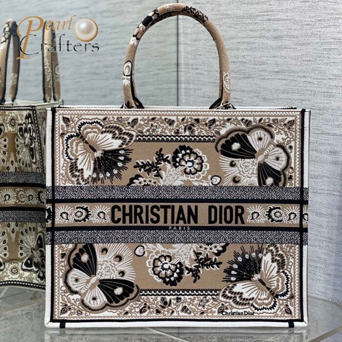 DIOR Book Tote Butterfly Series Bags - Image 10