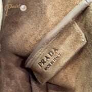 Prada mini suede tote bag 10A quality 1BA349 - Image 9