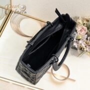 Dior Lady D-sire My Abcdior Horizontal Tote Bag Middle Shoulder Bag Handbag - Image 8