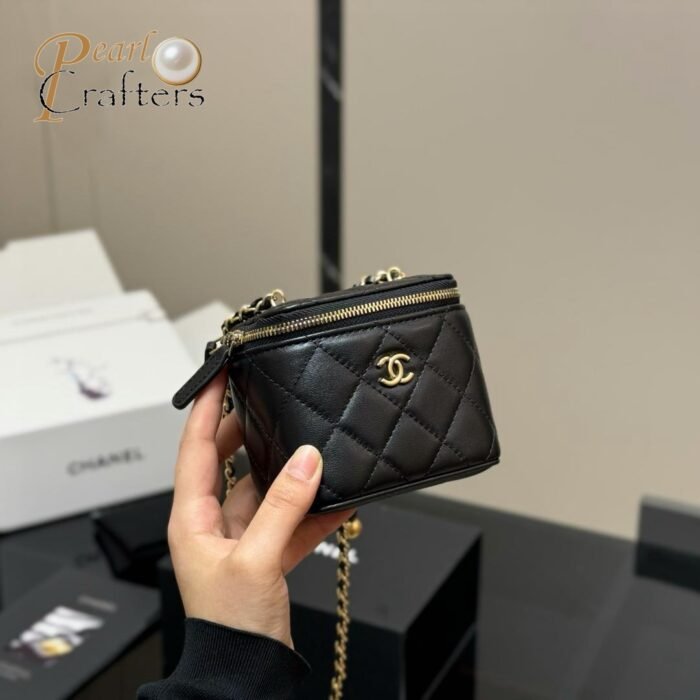 Chanel Small Golden Globe with Mirror Box Bag Crossbody Bag - Image 3