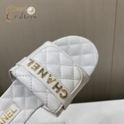 Chanel 25c Lattice Bookbag Buckle Flat Slippers - Image 6