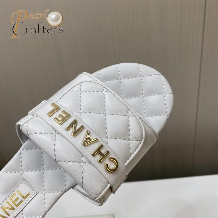 Chanel 25c Lattice Bookbag Buckle Flat Slippers - Image 6