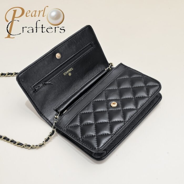 Chanel Woc Classic Lambskin Gold Hardware Shoulder Bag Handbag - Image 7
