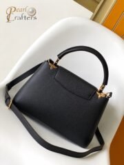 Louis Vuitton 10A Handbag Shoulder Bag Top Mirror Quality Version Capucines M54663 - Image 3