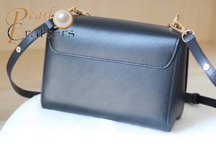 Louis Vuitton LV Twist Lock Detachable Shoulder Satchel Handbag M59887 - Image 10