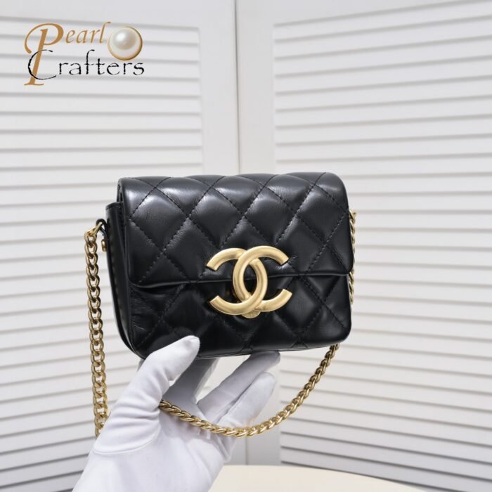 ⁦Chanel 23p Square Bag Shoulder Bag Handbag⁩ - الصورة ⁦5⁩