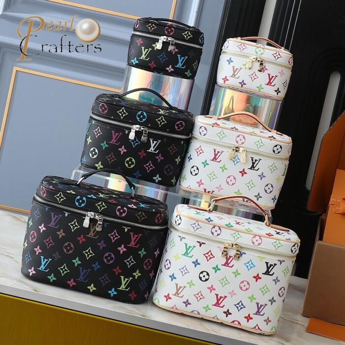 Louis Vuitton LV Takashi Murakami Nice mini Nano Tote Cosmetic Bag M13747 - Image 10