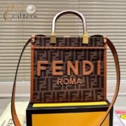 ⁦FENDI Sunshine Hot Stamping Bags Small Bag⁩ - الصورة ⁦6⁩