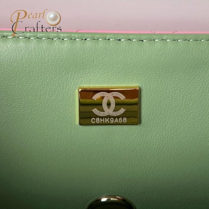 Chanel Classic Mini Flap Bag Top Handle Shoulder Bag Handbag 10A - Image 16