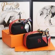 Hermes Bride-a-Brac Travel Organiser Washbag Lunchbox Bag - Image 2
