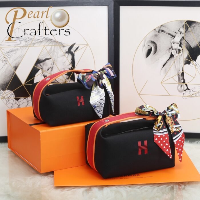 Hermes Bride-a-Brac Travel Organiser Washbag Lunchbox Bag - Image 2