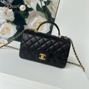 Chanel Classic Mini Flap Bag Top Handle Shoulder Bag Handbag 10A - Image 24