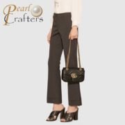 ⁦Gucci GG Marmont Small & Mini Shoulder Bag 443497⁩ - الصورة ⁦3⁩