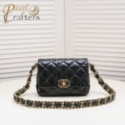 Chanel 23K Wide Shoulder Straps Shoulder Bag Handbag