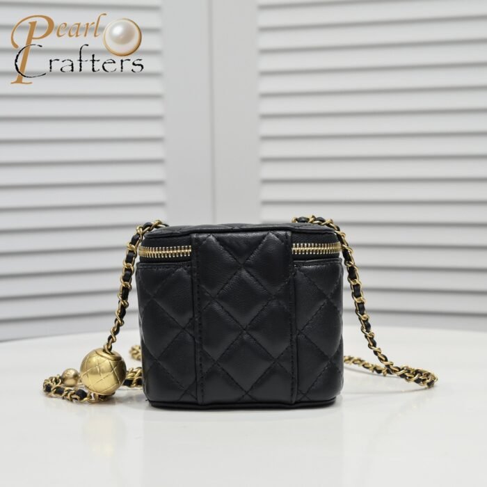 ⁦Chanel  Golden·Ball Makeup Box Bag Small Shoulder Bag Handbag⁩ - الصورة ⁦3⁩