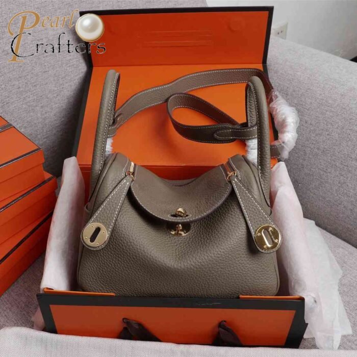 ⁦Hermes Lindy Bag Hanbag Shoulder Bag⁩ - الصورة ⁦6⁩