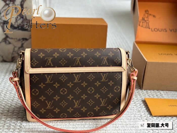 Louis Vuitton Dauphine Soft Shoulder Bag Handbag - Image 5