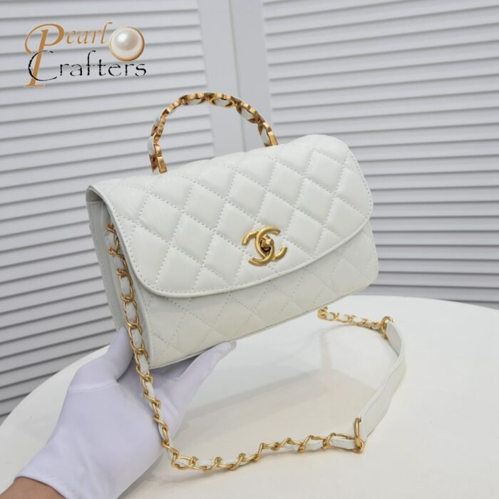 ⁦Chanel Handle Double C  Shoulder Bag Handbag⁩ - الصورة ⁦5⁩