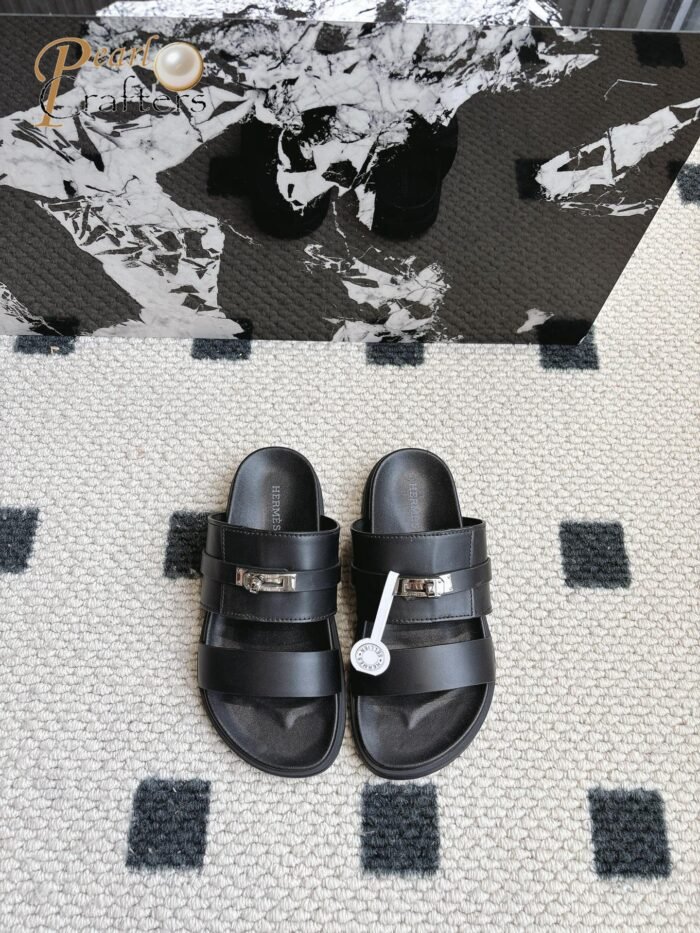 ⁦Hermes Sandals Slipper Shoes⁩ - الصورة ⁦3⁩