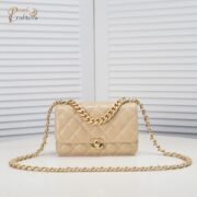 Chanel Soft Sheepskin Chain  Shoulder Bag Handbag