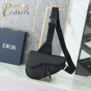 Dior Saddle CD Clasp Saddle Bag Shoulder Crossbody Chest Bag 10A Ouality - Image 2