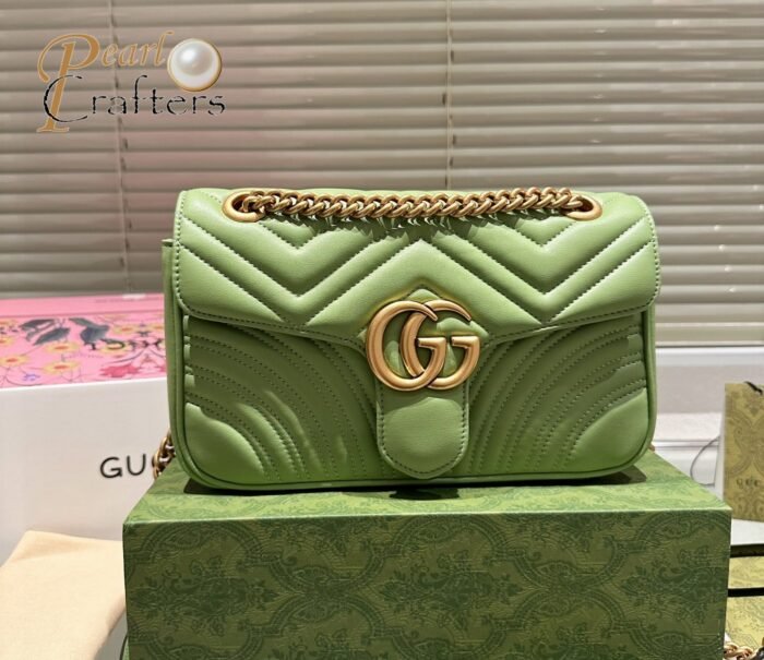 ⁦Gucci GG Marmont Small & Mini Shoulder Bag 443497⁩ - الصورة ⁦25⁩