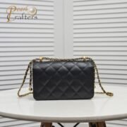 ⁦Chanel WOC Double Gold Ball Chain Mini Shoulder Bag Handbag⁩ - الصورة ⁦3⁩