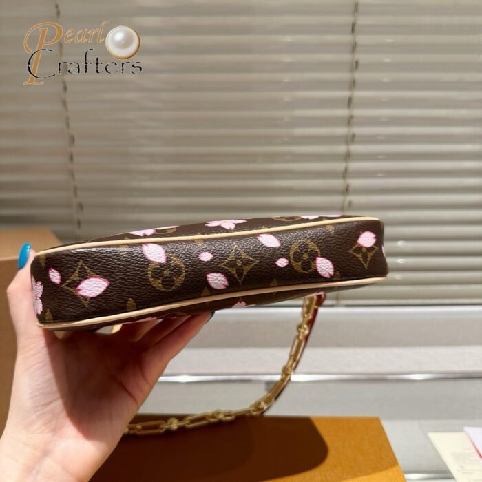 Louis Vuitton LV Takashi Murakami CHERRY BLOSSOM Cherry Shoulder Handbag M13666 - Image 6