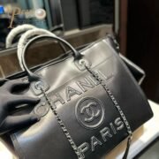 Chanel 24A Tote Bag Shopping Bag Shoulder Handbag - Image 8
