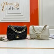 Chanel 24P Square Fatty Flap Bag Shoulder Bag Crossbody Bag - Image 11