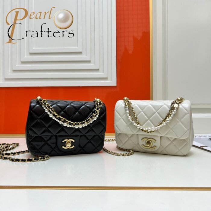 Chanel 24P Square Fatty Flap Bag Shoulder Bag Crossbody Bag - Image 11
