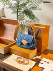 Louis Vuitton Denim Shoulder Bag